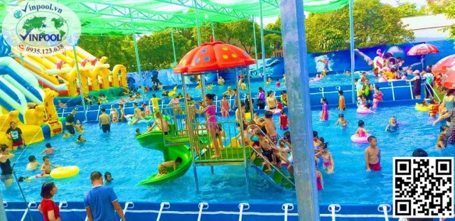 Bể bơi đã thi công - Thiết Kế Và Thi Công Hồ Bơi VINPOOL - Công Ty TNHH VINPOOL